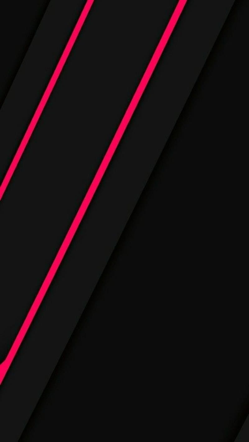 Material design 522, abstract, amoled, android, black, material design, modern, new, pink, HD phone wallpaper