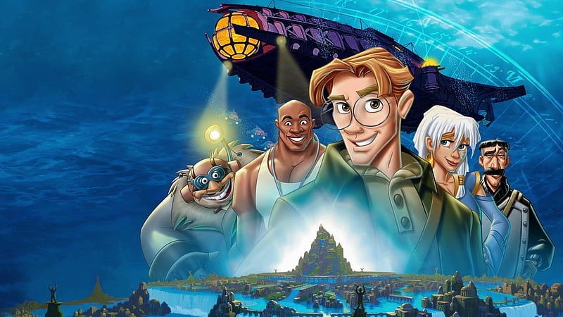 Movie, Atlantis: The Lost Empire, HD wallpaper