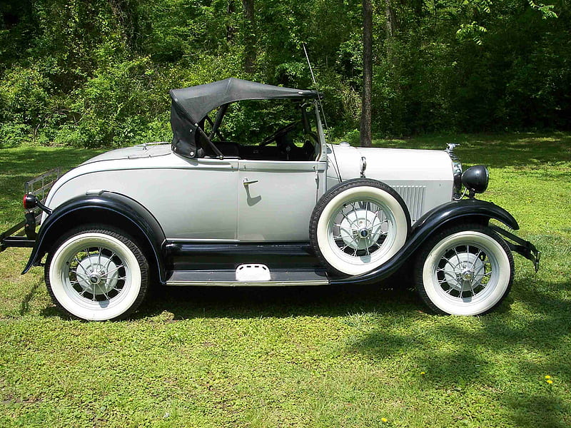 '29 Model A, replica, model, 1929, 29, a, antique, shay, ford, car, model a, classic, HD wallpaper