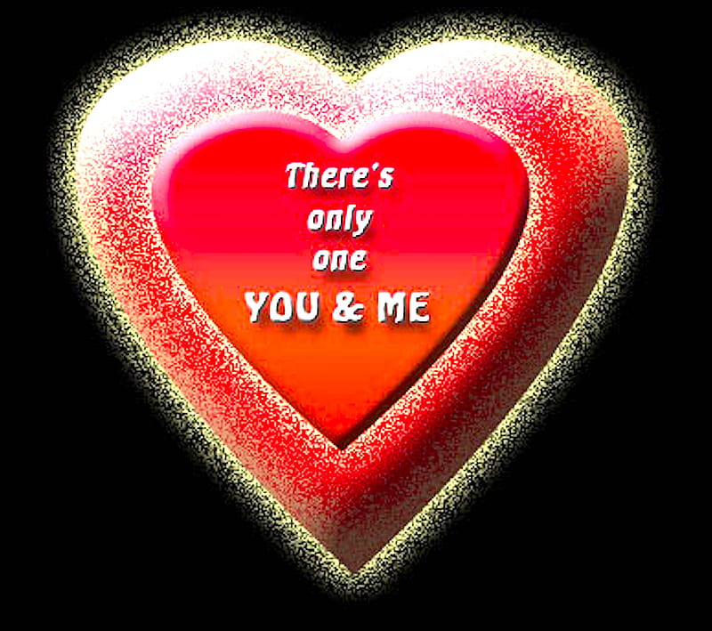 YOU and ME, heart, love, HD wallpaper | Peakpx