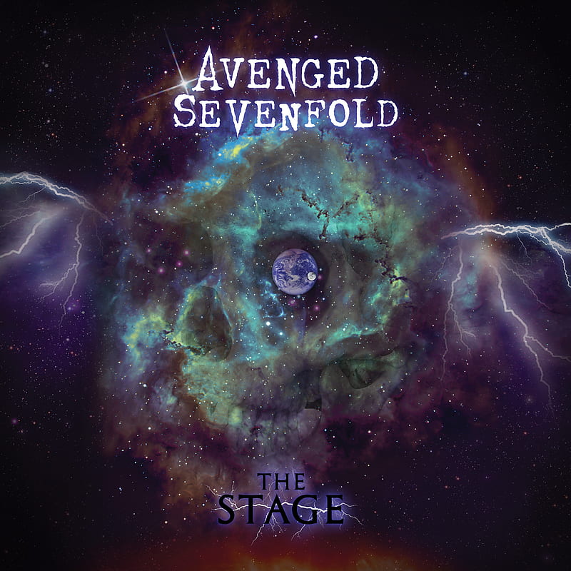 Avenged Sevenfold, Earth, cover art, album covers, heavy metal, progressive metal, Deathbat, HD phone wallpaper