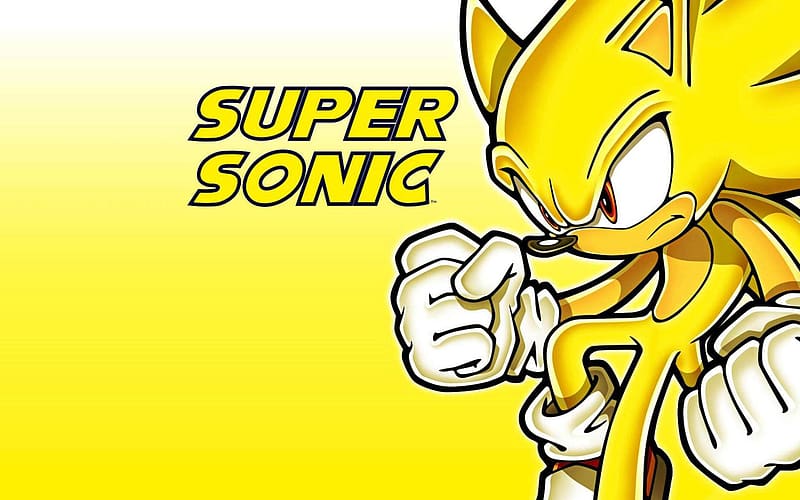 Video Game, Sonic The Hedgehog, Super Sonic, Sonic, HD wallpaper