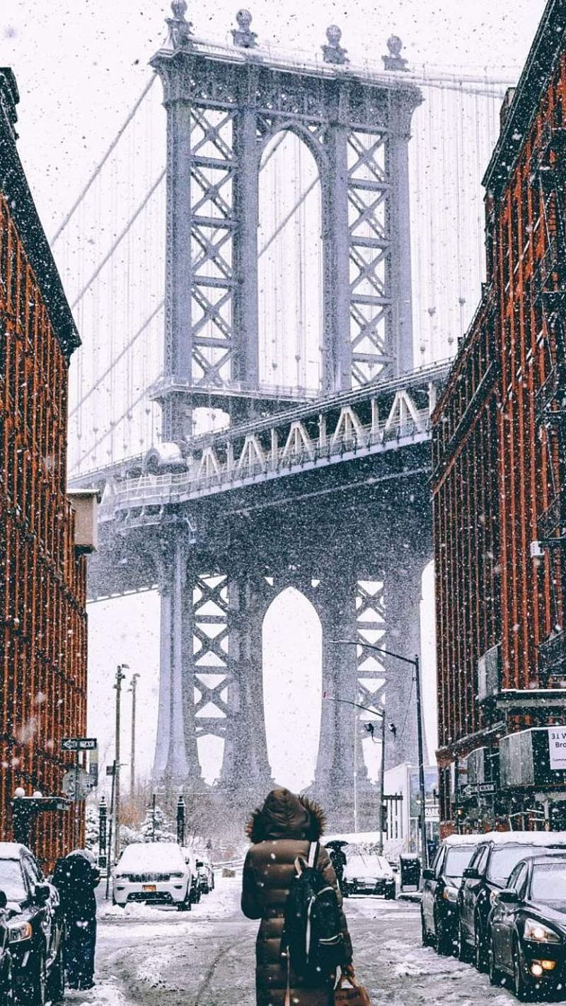 New York City For Iphone blue aesthetic city HD phone wallpaper  Pxfuel