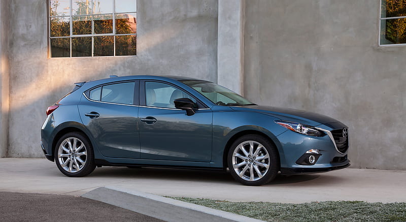 2015 Mazda 3 5D s Touring 6MT (Blue Reflex) - Side , car, HD wallpaper