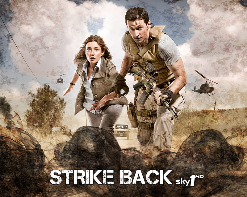 Strike Back Sky 1, richard armitage, strike back, sky 1, afghanistan, HD wallpaper