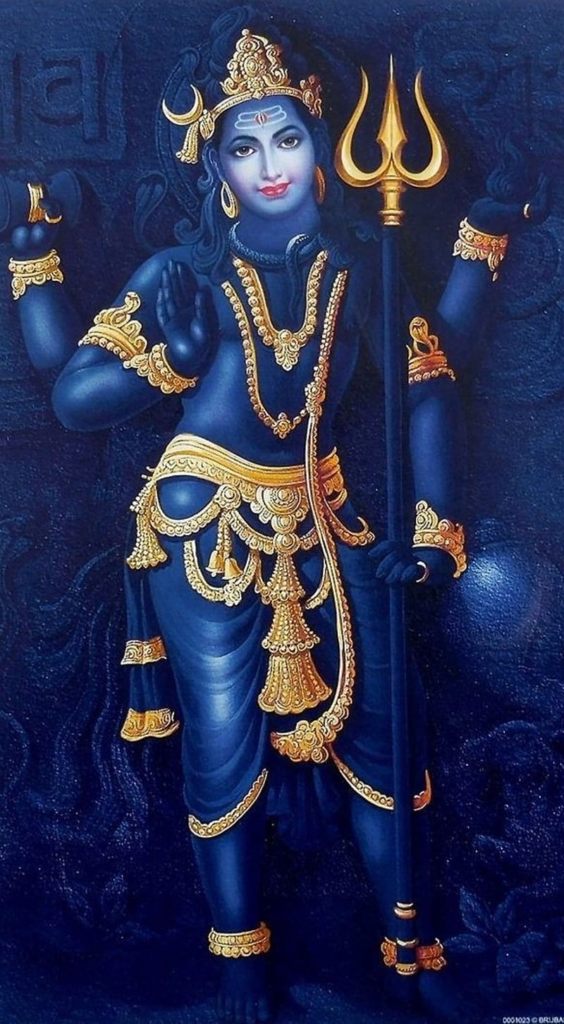 Lord Shiva, digital, print, HD phone wallpaper | Peakpx