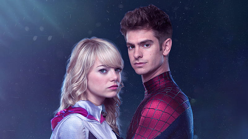 Spider Gwen and Spider Man Ultra, Peter Parker and Gwen Stacy, HD wallpaper