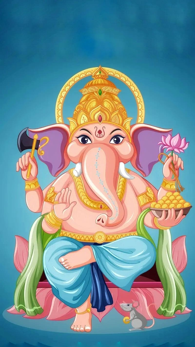 Coat of Arms Hindu God Ganesh Ji Drawing on Wall Stock Photo - Image of  hindu, ganesh: 171288360