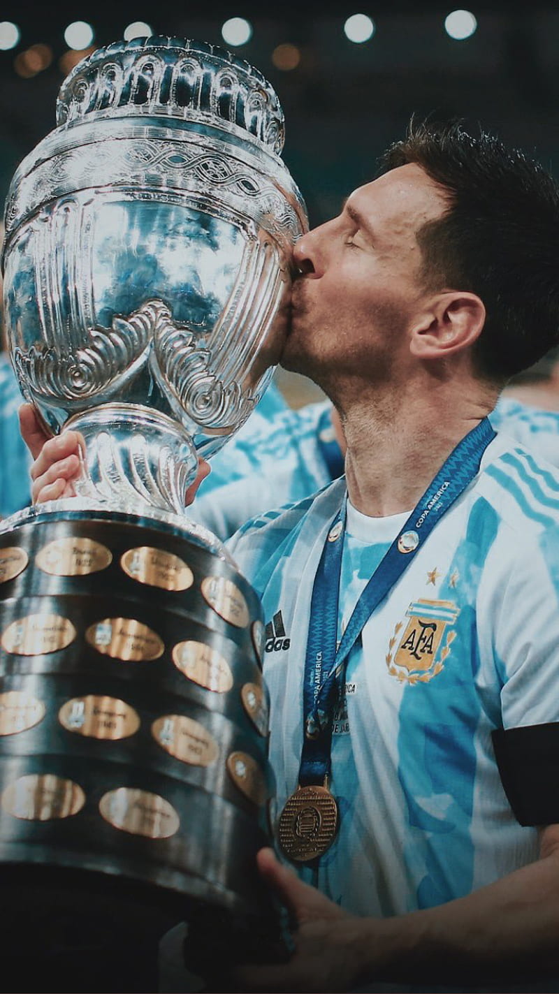 Lionel Messi, copa, argentina, di maria, dimaria, copa america, brasil, afa, messi copa america, america, HD phone wallpaper