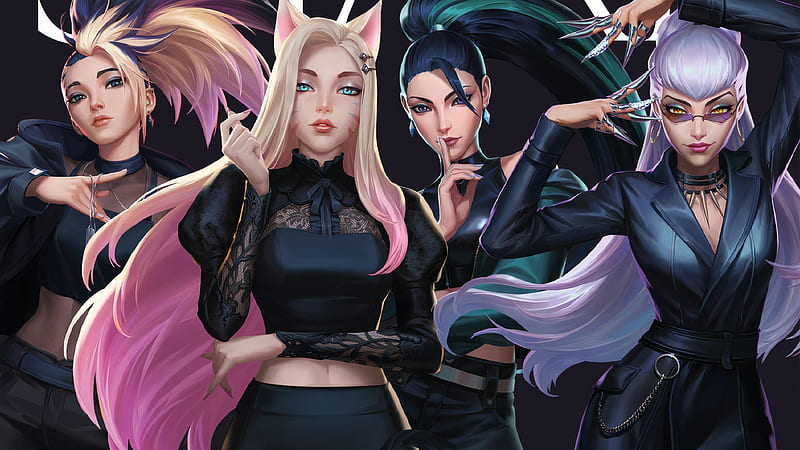 KDA / Ahri  League of legends, Live wallpapers, Gaming wallpapers