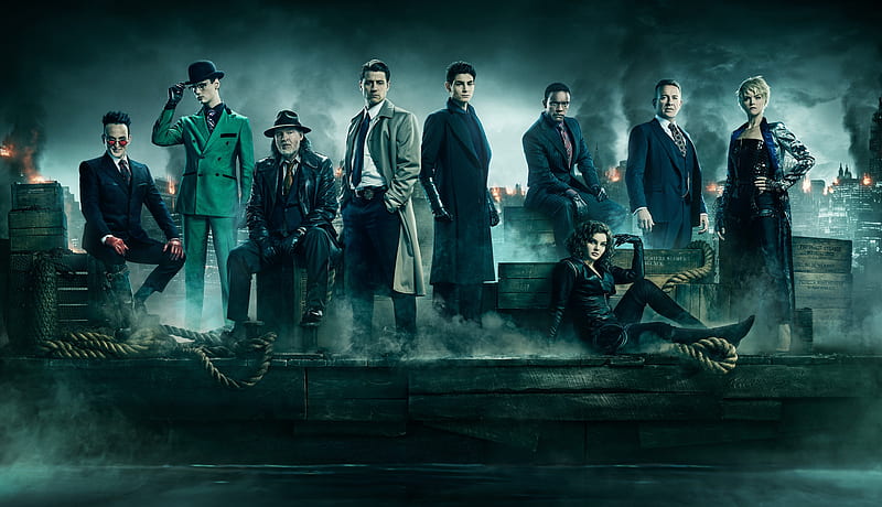 Gotham Season 5, gotham-season-5, gotham, tv-shows, camren-bicondova, erin-richards, riddler, HD wallpaper