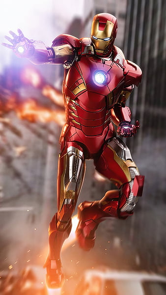 Wallpaper 4k Tony Stark with ironman suite art Wallpaper