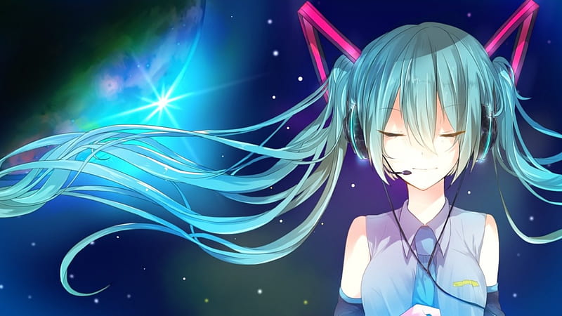 Miku, vocaloid, pretty, hatsune, face, HD wallpaper | Peakpx