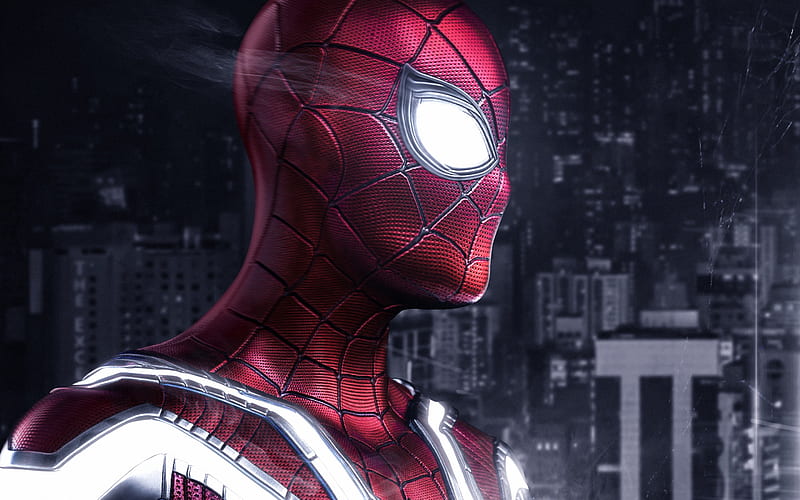 Spiderman, art, superheroes, movie characters, HD wallpaper