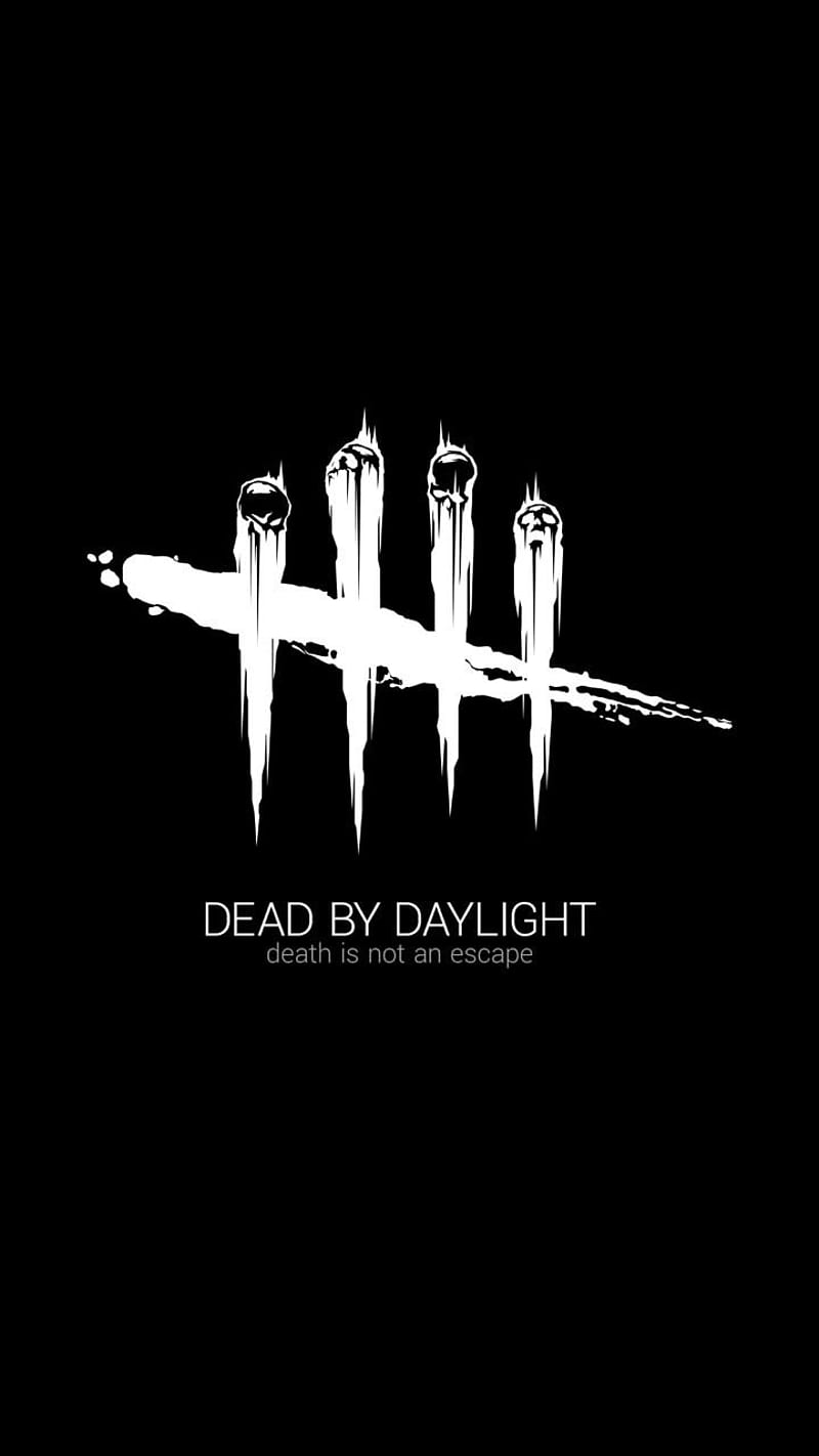 Dead by Daylight, fear, logo, HD phone wallpaper