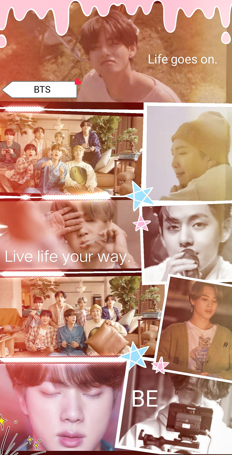 Life goes on bts, cheerful, happy, life goes on, love, moments, HD phone wallpaper