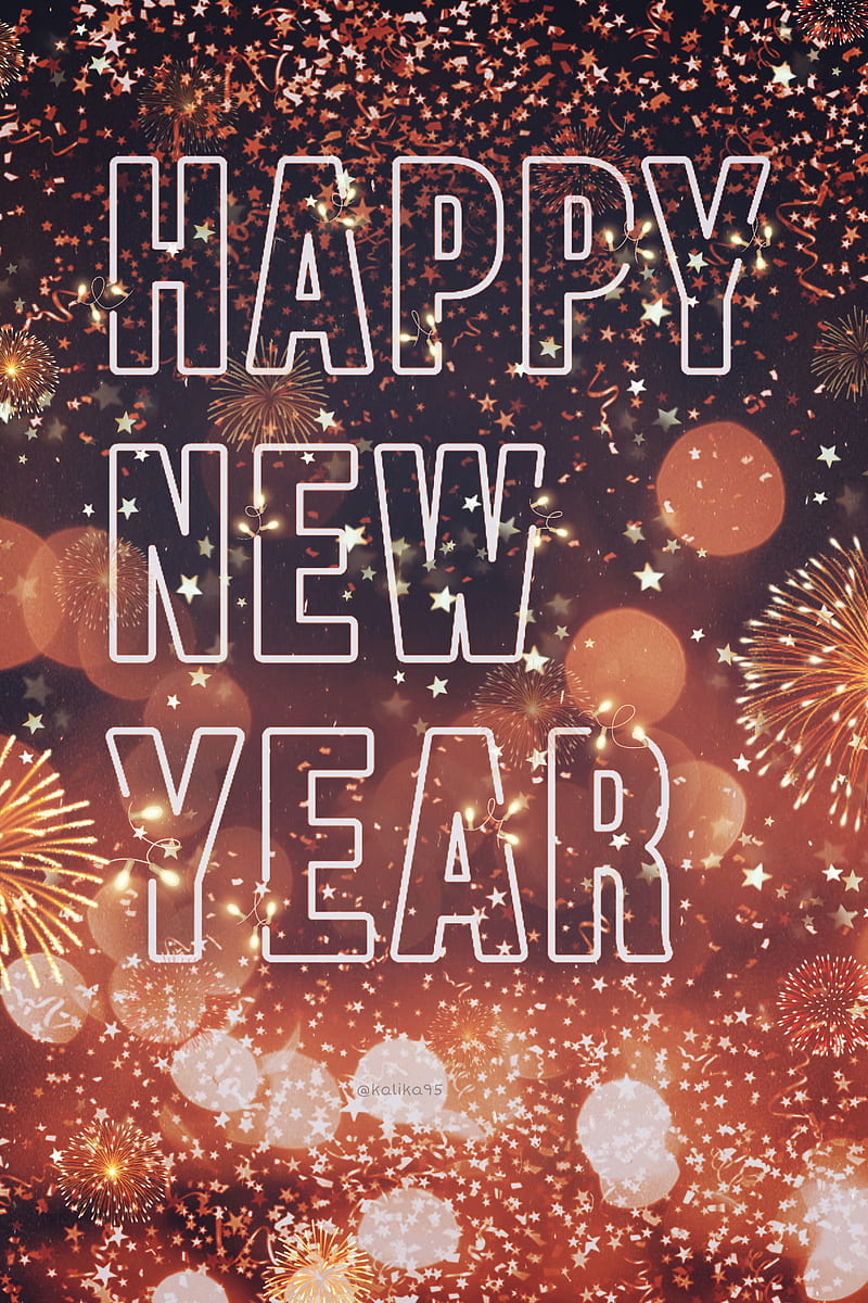 Happy New Year, background, colorful, festival, greetings, iphone, newyear,  samsung, HD phone wallpaper | Peakpx