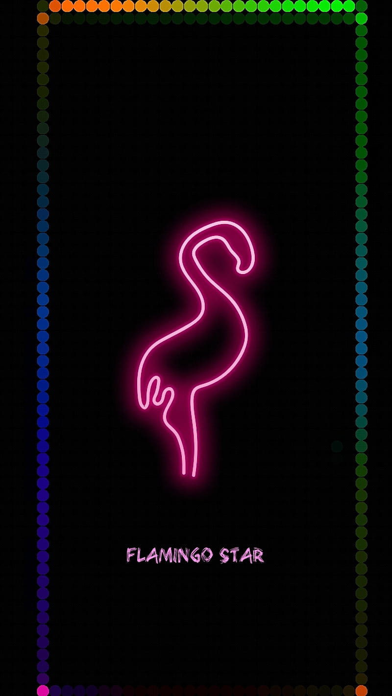 Flamingo star , logo, flamenco, HD phone wallpaper
