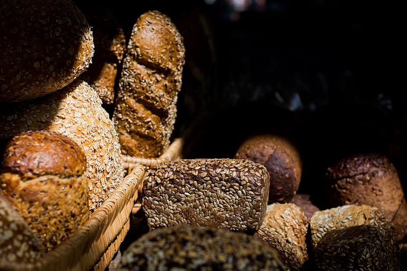 Bread, Brown, Healthy, Breads, Bakery, Food, HD wallpaper