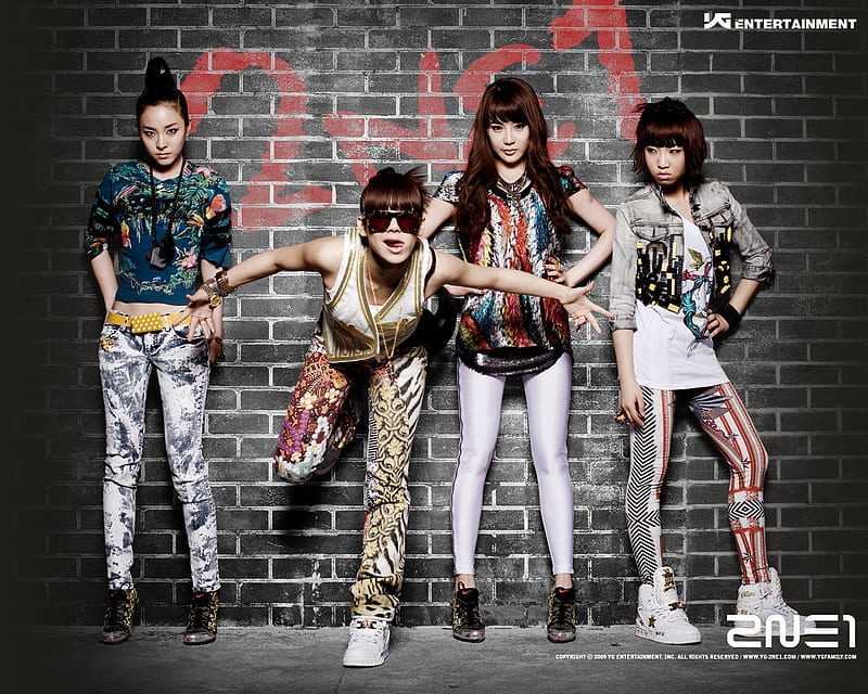 2NE1, k-pop, k-rnb, korean, HD wallpaper