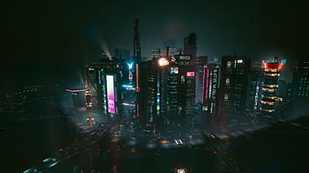 Ninja Cyberpunk Night City iPhone Phone 4K Wallpaper #830h