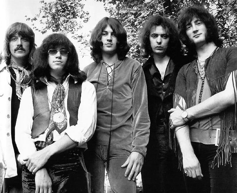 Deep Purple, Jon Lord, Deep Purple Mk 2, Ian Gillan, Ritchie Blackmore, Deep Purple Mk II, Ian Paice, Roger Glover, HD wallpaper