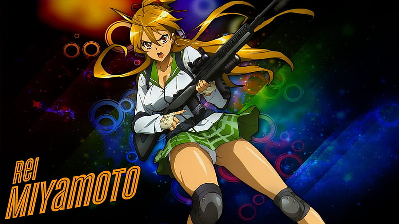 Rei Miyamoto Rei Hotd Anime Miyamoto Rei Miyamoto Highschool Of The Dead Hd Wallpaper Peakpx