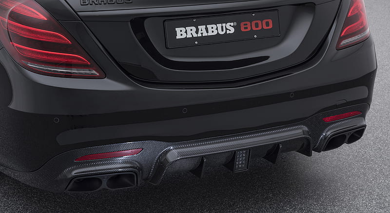 2018 BRABUS 800 based on Mercedes-AMG S 63 4MATIC+ - Rear Bumper , car, HD wallpaper