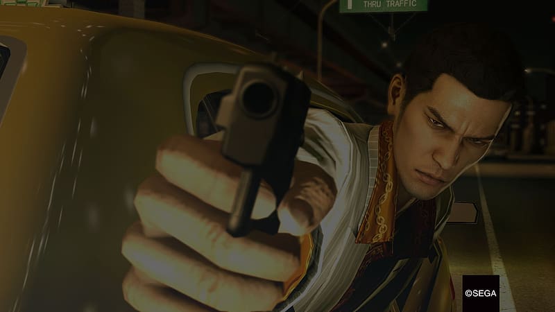 Video Game, Gun, Kazuma Kiryu, Yakuza 0, HD wallpaper