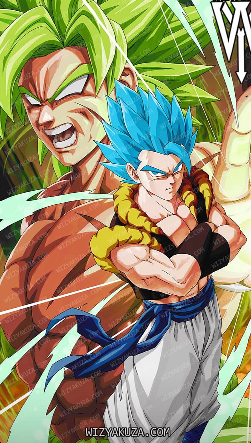 Broly Gogeta blue, goku, ssj, vegeta, HD phone wallpaper