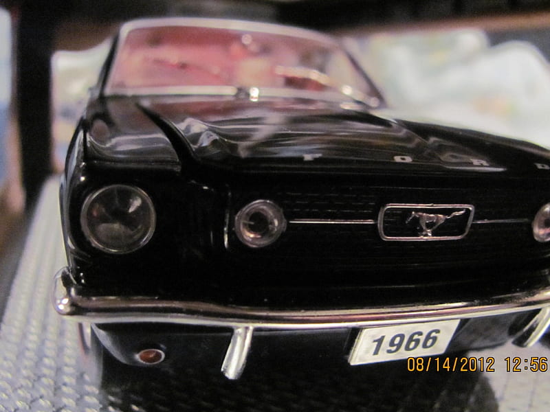 1966 Mustang Fastback GT Diecast, 1966 mustang fastback gt, 1966 mustang, mustang diecast, fastback, mustang fastback, HD wallpaper