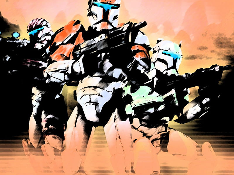 Republic Commando Effected, , star wars, commando, video games, republic,  lucasarts, HD wallpaper | Peakpx