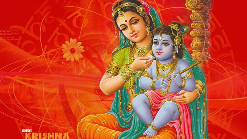 Little Shri Krishna Krishna, HD wallpaper