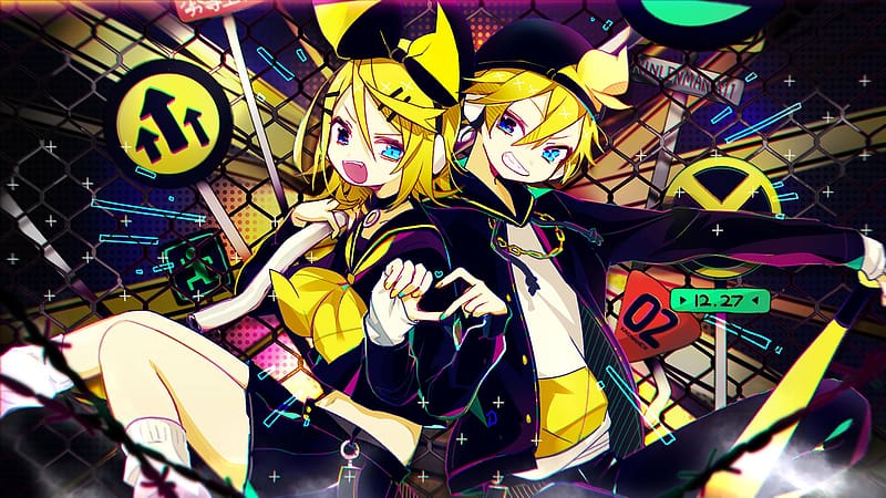 Anime, Vocaloid, Rin Kagamine, Len Kagamine, HD wallpaper | Peakpx