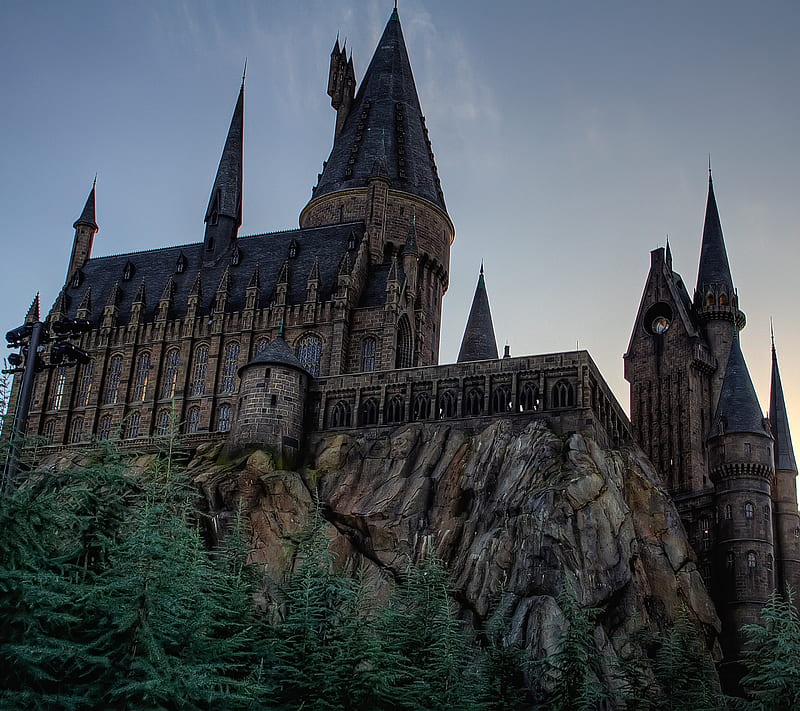 Hogwarts, book, harry potter, movie, HD wallpaper