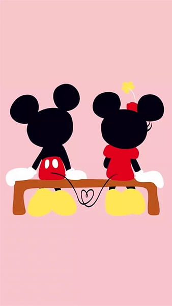 Mickey And Minnie, mouse, HD wallpaper | Peakpx