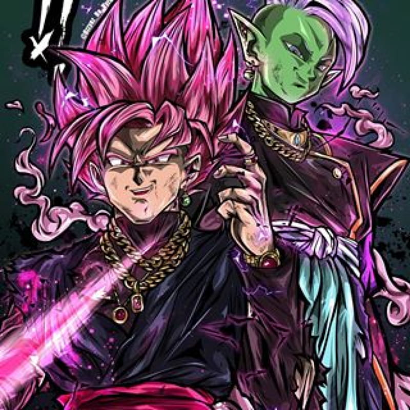 Goku black with drip, dragonballsuper, gokublack, HD phone