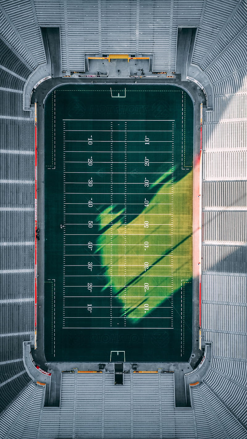 stadium, field, aerial view, rugby, arena, stands, HD phone wallpaper