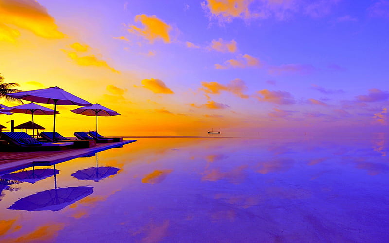 SUMMER PARADISE, beach, summer, tropical, Maldives, HD wallpaper | Peakpx