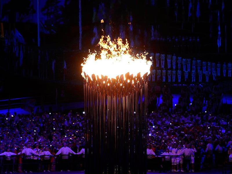 Unforgettable Fire-London 2012 Olympics opening ceremony, HD wallpaper