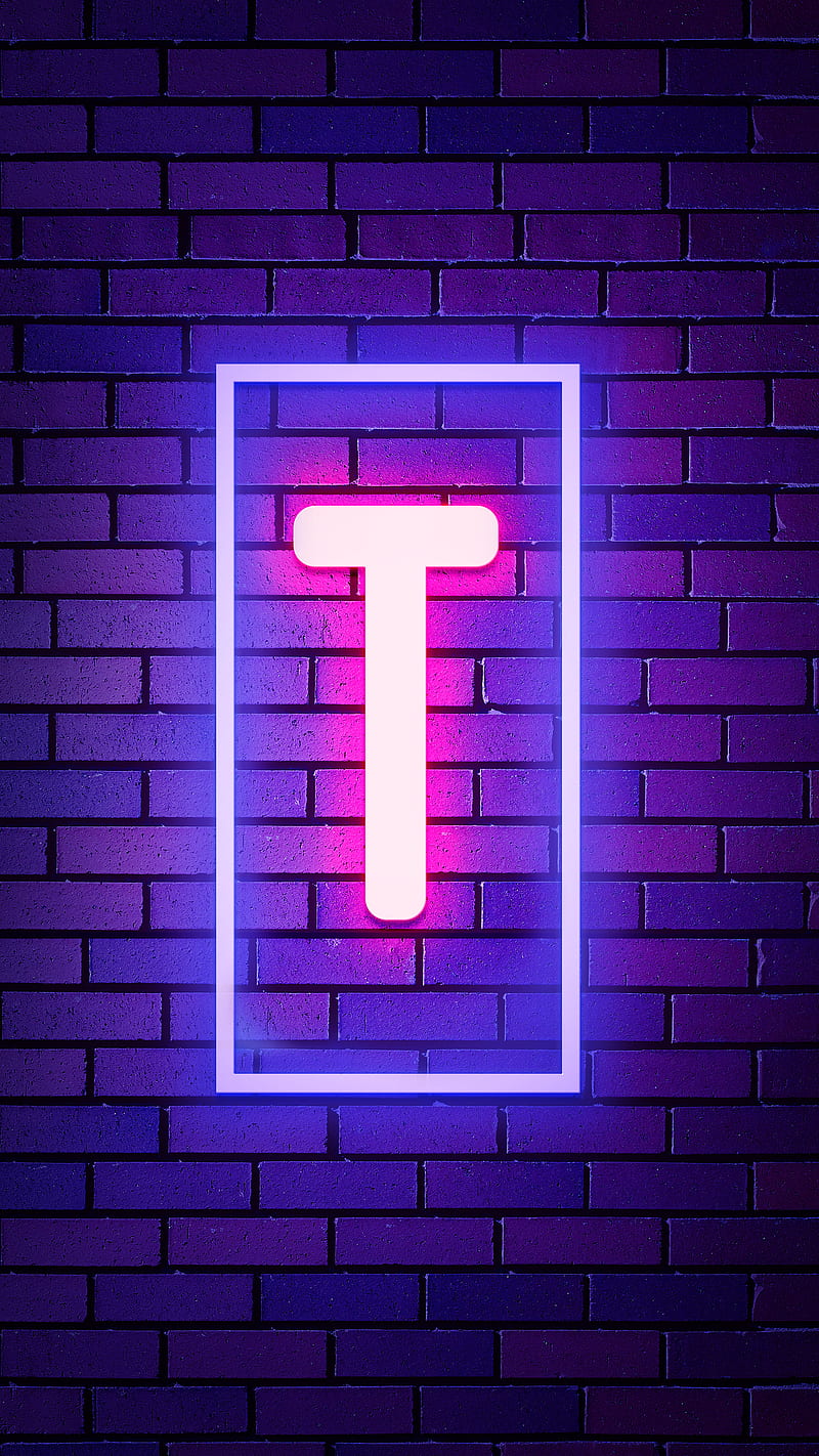 Optimistisch Talloos Op het randje Neon T, Neon Light, T Alphabet, T Neon, HD phone wallpaper | Peakpx