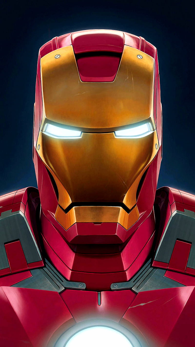 Ironman, character, face, hero, iron, man, movie, HD phone ...