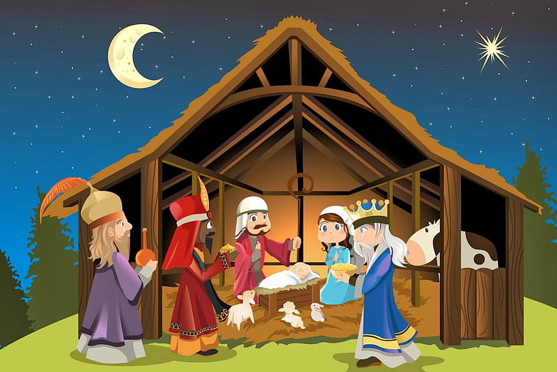 cute nativity scene