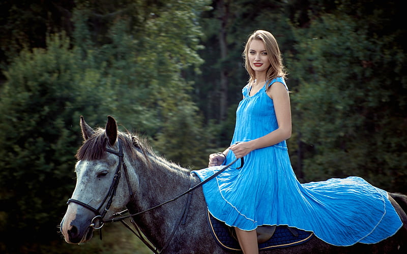 Blue cowgirl outlet dress