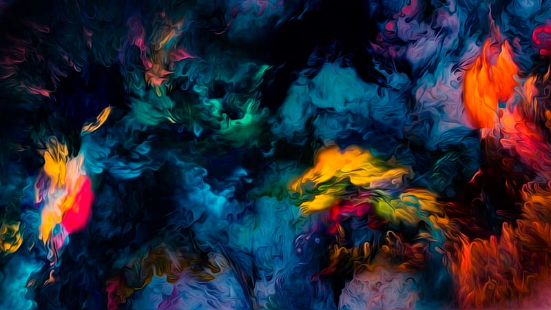 Polished Colors Wave , abstract, artist, artwork, digital-art, HD wallpaper