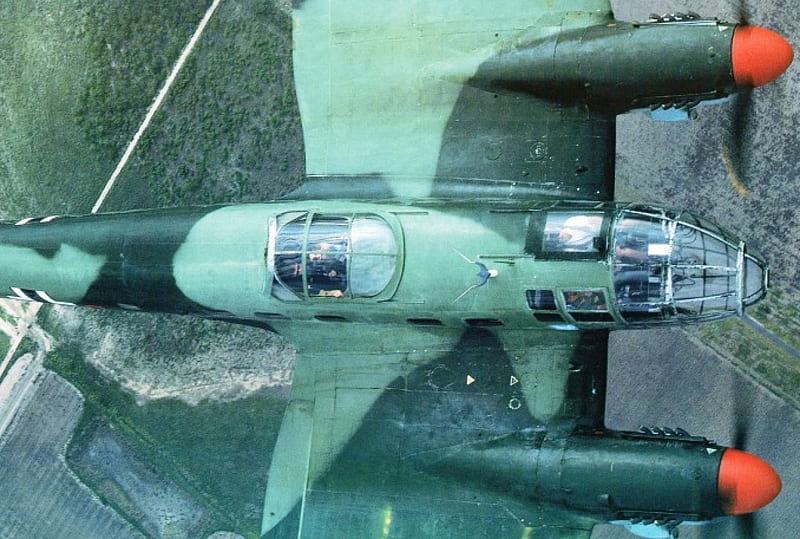 Heinkel HE - 111, recon, German, Bomber, WWII, HD wallpaper
