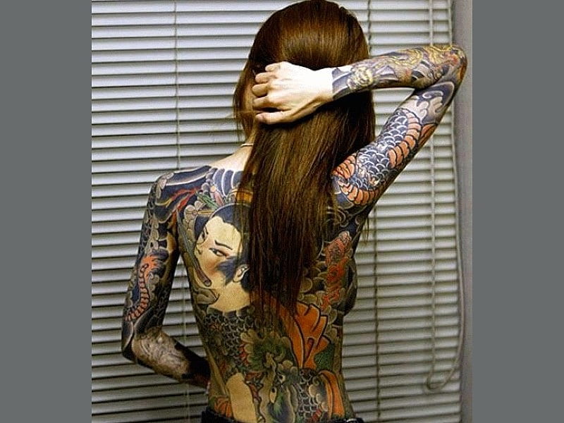 Tattooed Lady, cool, lady, tattooed, HD wallpaper | Peakpx