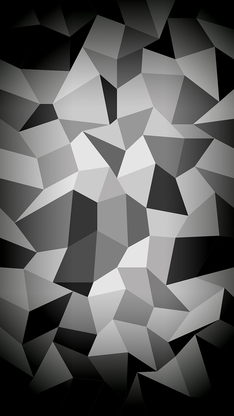 Black-White Vectors, abstract, blackandwhite, blancoynegro, background, geometric, gris, patrones, vector, wall, HD phone wallpaper