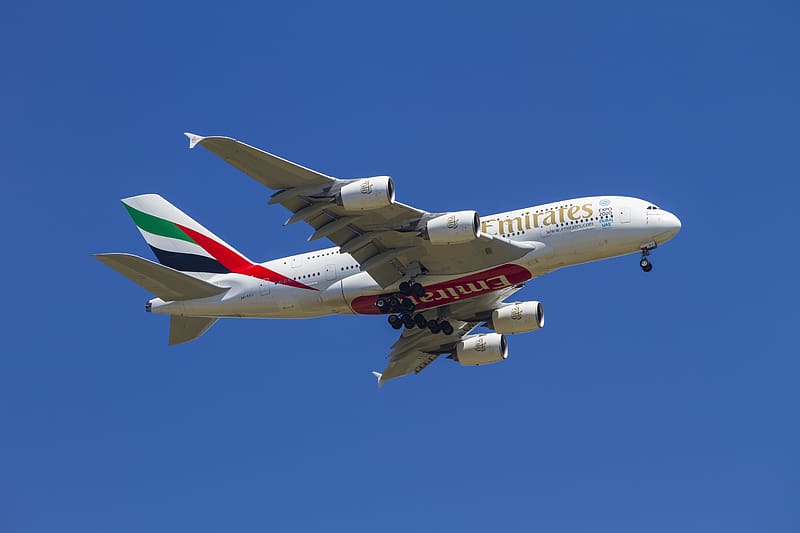 Airplane, Aircraft, Passenger Plane, Airbus, Vehicles, Airbus A380, HD wallpaper