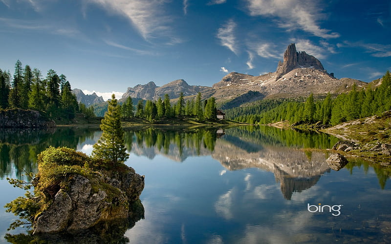 Italian Dolomite mountain-Bing, HD wallpaper | Peakpx